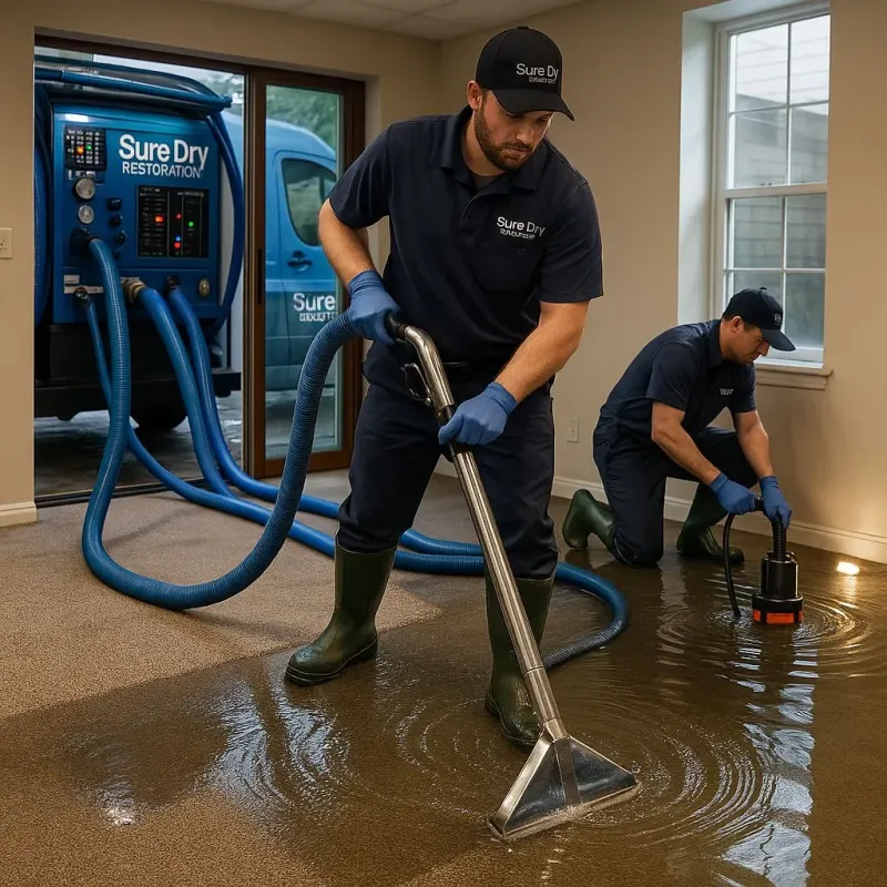 Water Extraction and Removal process in Sleepy Eye, MN